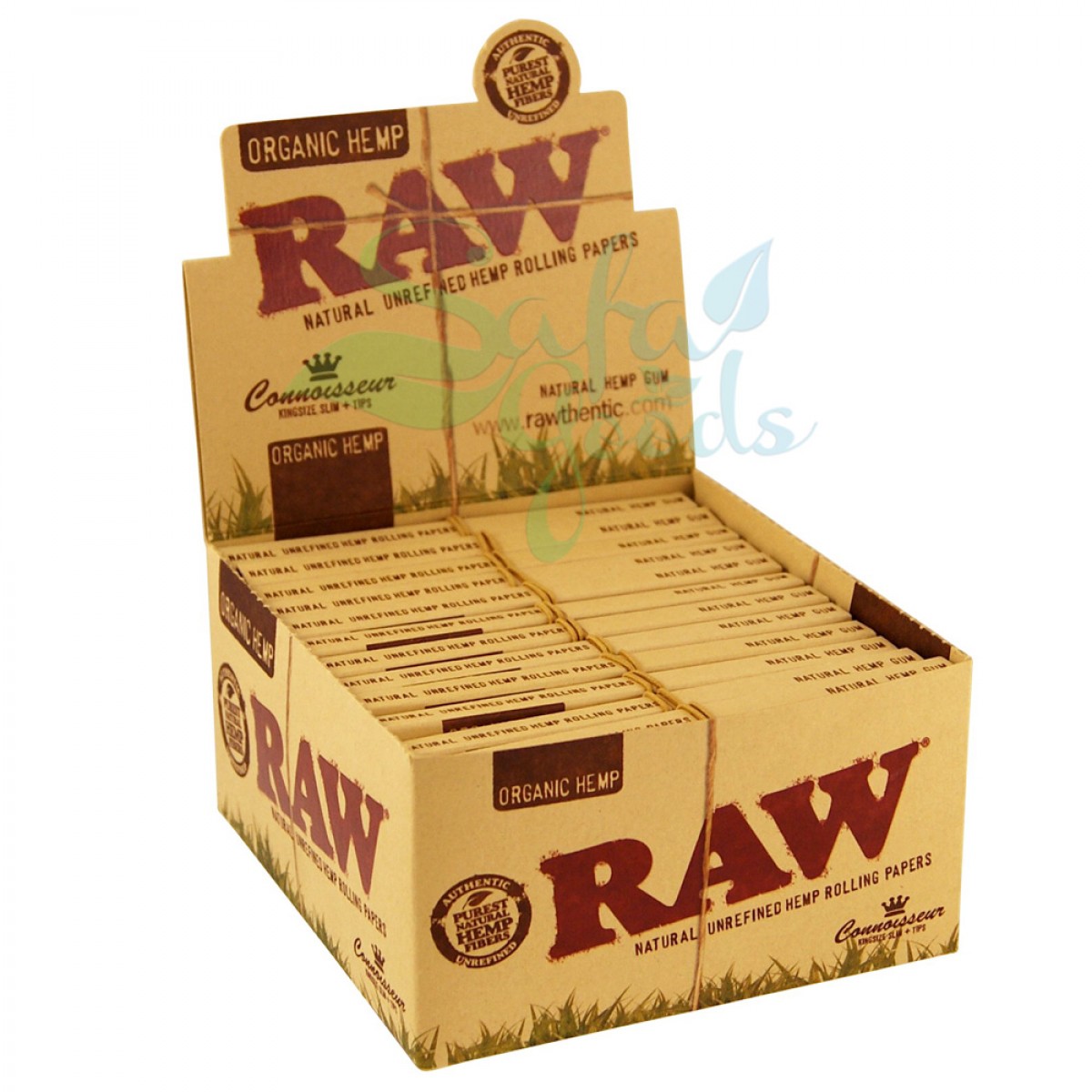 RAW - Organic Connoisseur Rolling Papers - King Size Slim